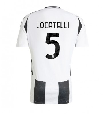 Juventus Manuel Locatelli #5 Hjemmebanetrøje 2024-25 Kort ærmer